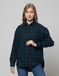 Nevada Flannel Woven Check Kemeja Wanita