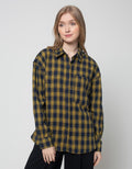 Nevada Flannel Woven Check Kemeja Wanita