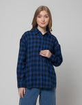 Nevada Flannel Woven Check Kemeja Wanita