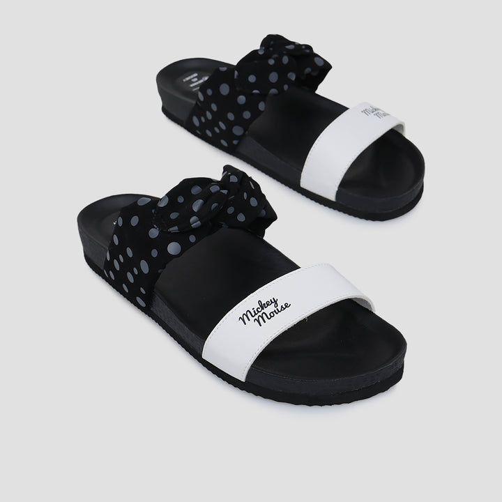 Disney Print Mickey Mouse Sandal Slipper Wanita