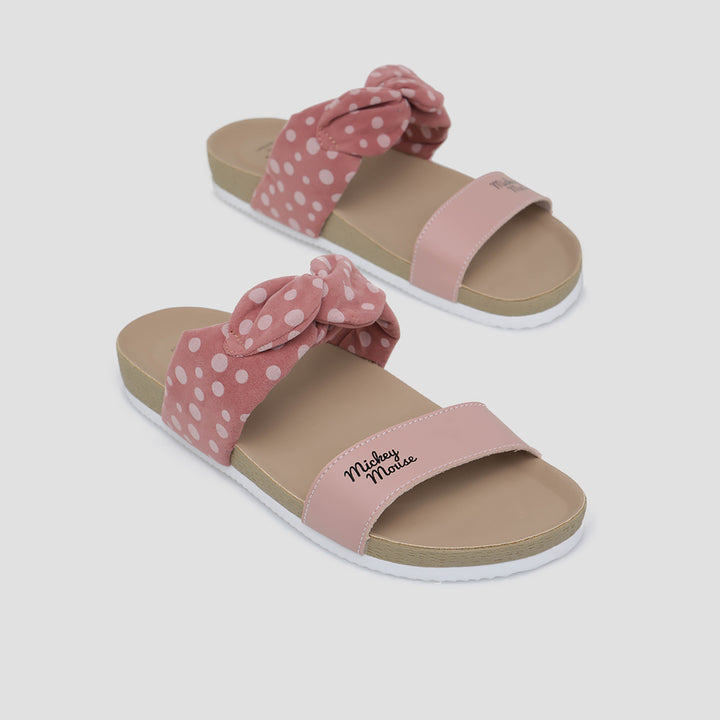 Disney Print Mickey Mouse Sandal Slipper Wanita
