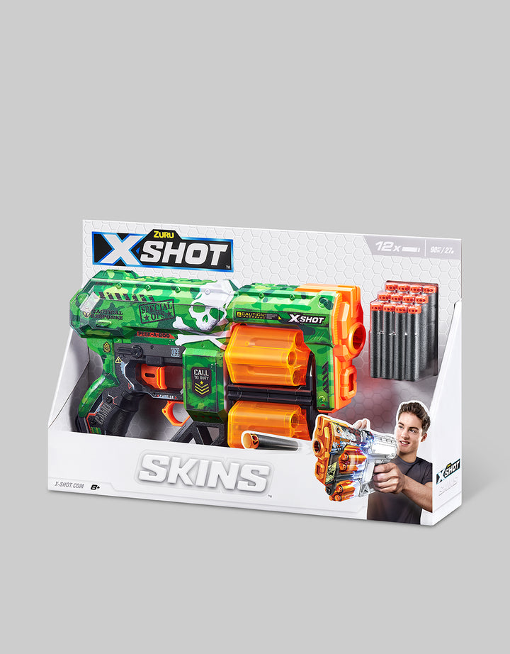 Hot Wheels X-SHOT SKINS Dread Children's Toy