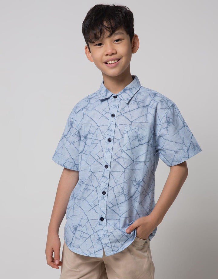 Nevada Short Sleeve Shirt Dobby Crackers Casual