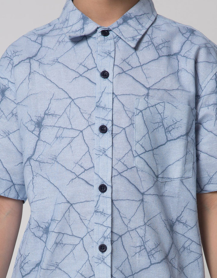 Nevada Short Sleeve Shirt Dobby Crackers Casual