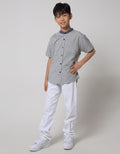 Nevada Short Sleeve Shirt Slub Plane Paper