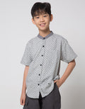Nevada Short Sleeve Shirt Slub Plane Paper