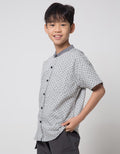 Nevada Short Sleeve Shirt Slub Plane Paper