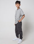 Nevada Short Sleeve Shirt Slub Plane Paper