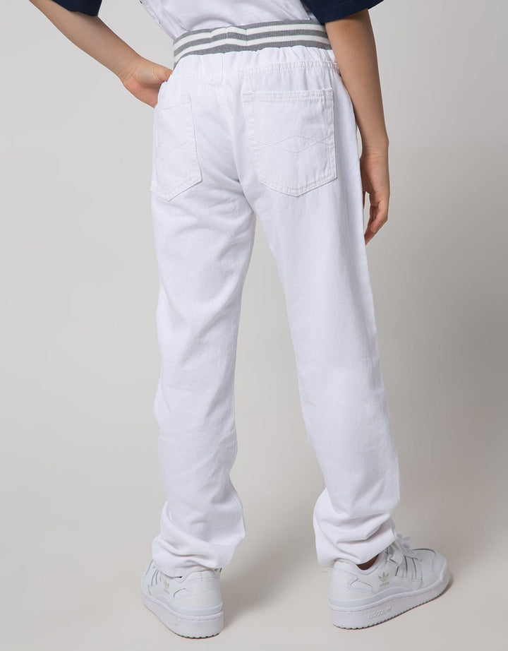 Nevada Long Pants White Denim