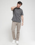 Cardinal Men Cotton Zipper Pocket Shirt
