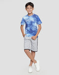 Nevada Sport Abstract Kaos Training Anak Laki-laki