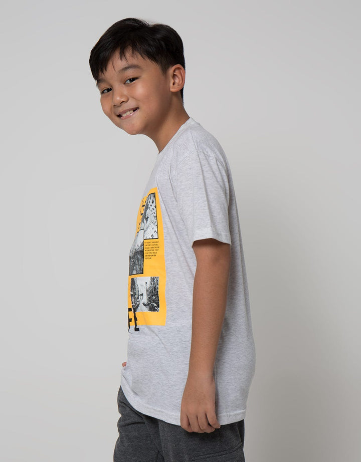 Nevada NYC Print Kaos Anak Laki-laki