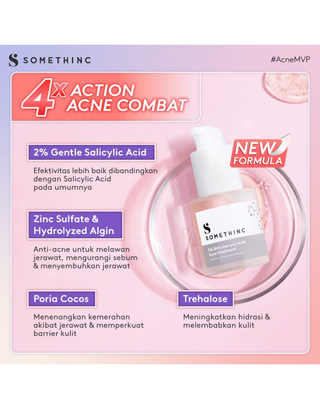 Somethinc 2% BHA Salicylic Acid Acne Treatment 20ml