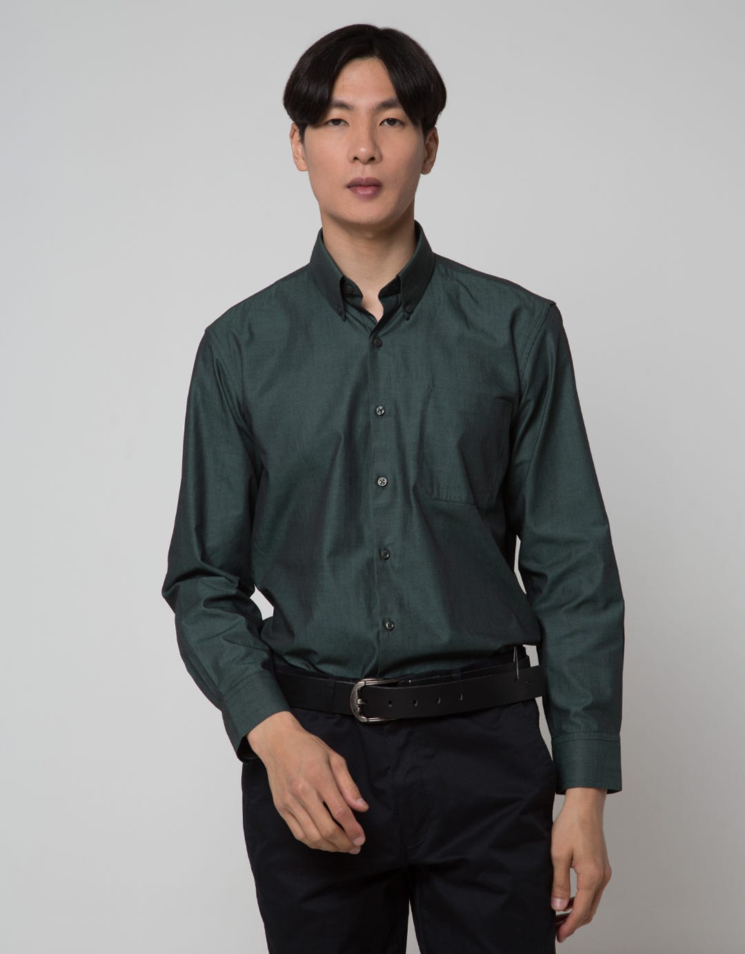 Stanley Adams Easy Iron Kemeja Slim Fit Pria