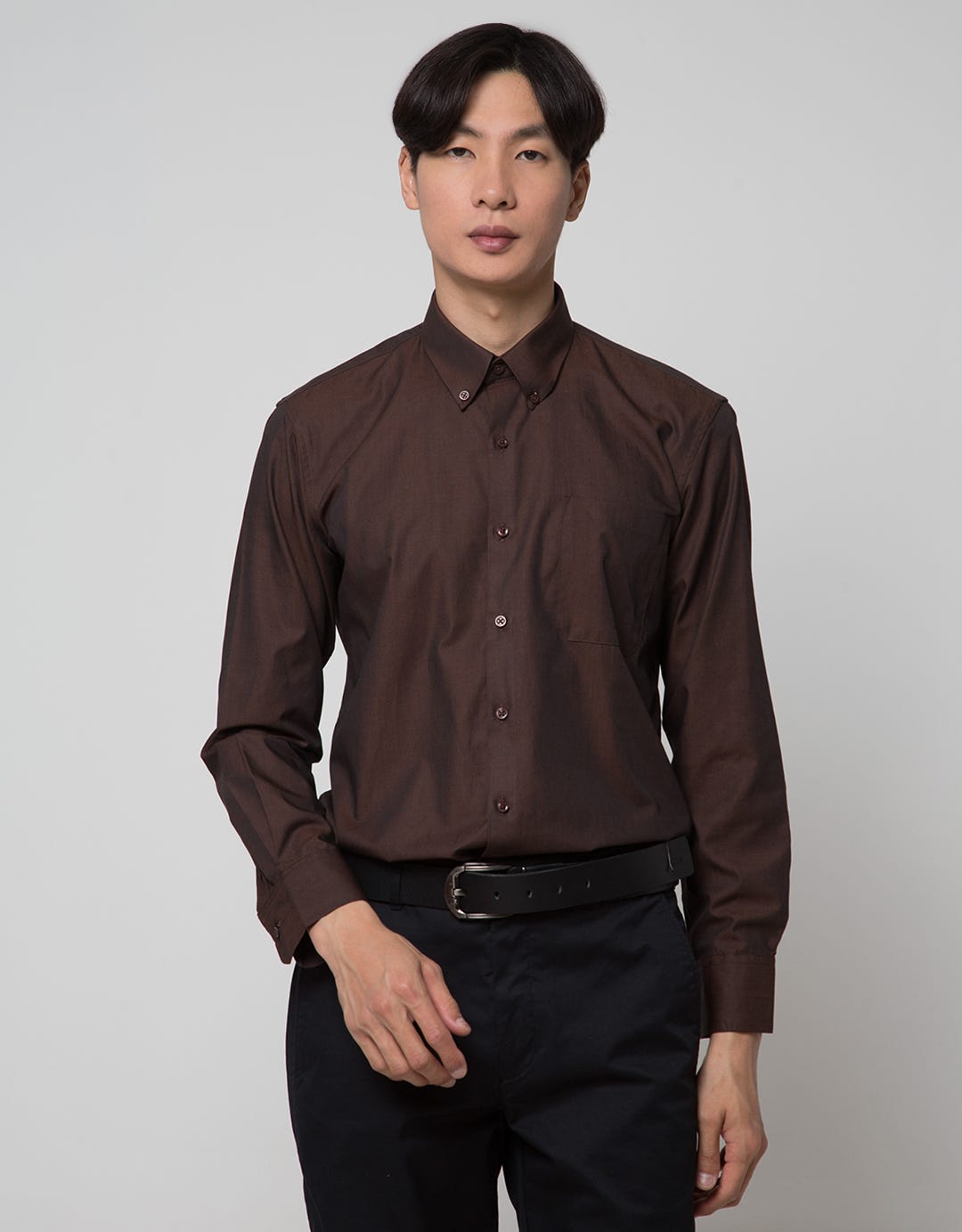Stanley Adams Easy Iron Kemeja Slim Fit Pria
