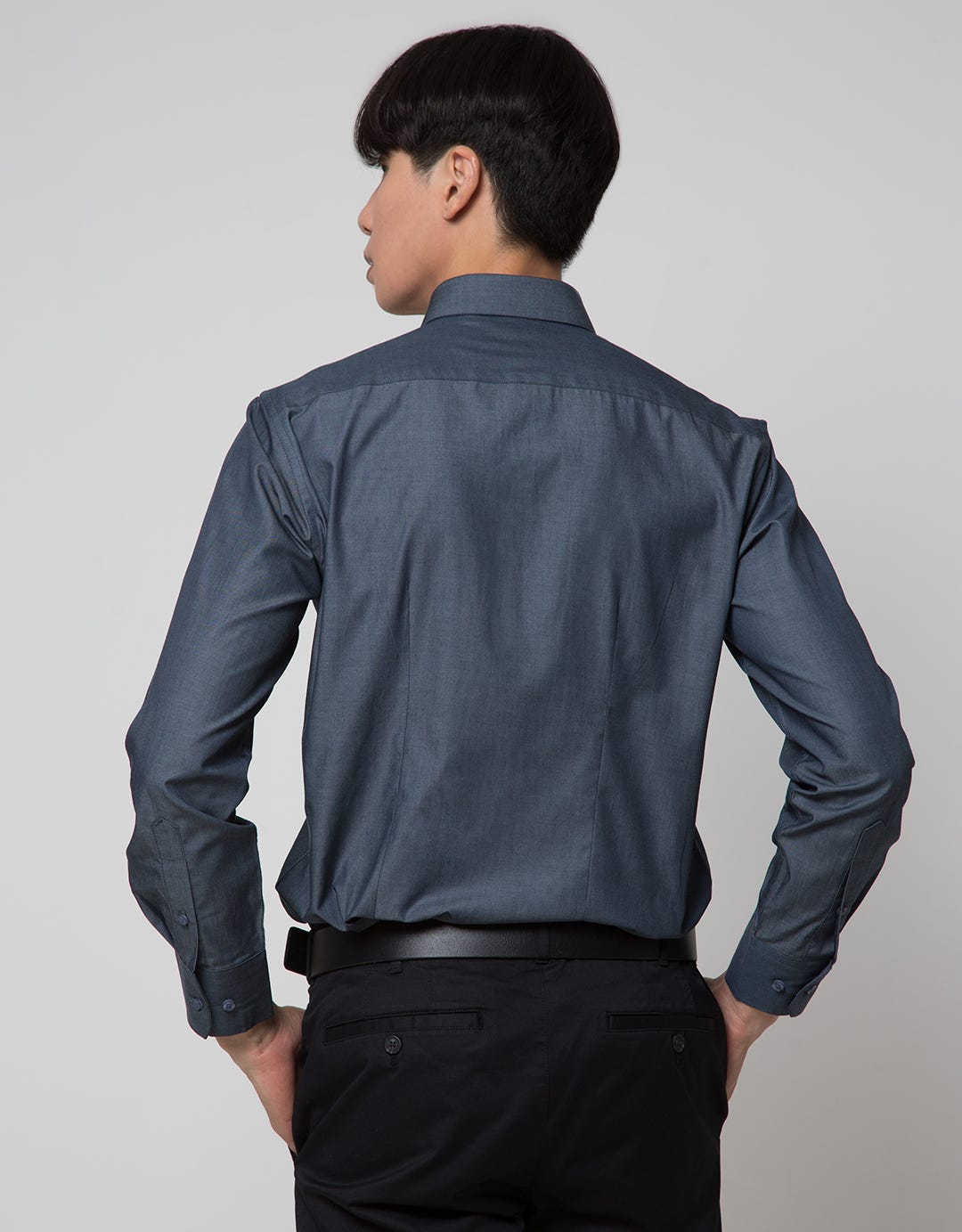 Stanley Adams Easy Iron Kemeja Slim Fit Pria