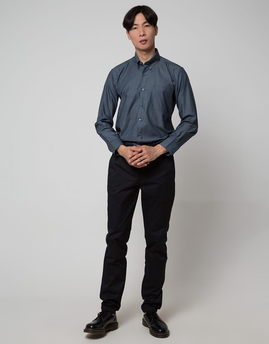 Stanley Adams Easy Iron Kemeja Slim Fit Pria