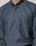 Stanley Adams Easy Iron Kemeja Slim Fit Pria