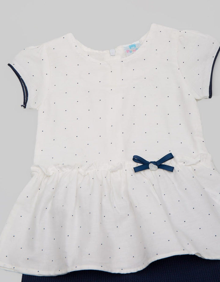 Pipiniko Set Formal White Fp Kancing Hati