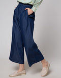 Annisa Denim Long Pants Pallazo