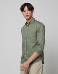 Larusso Kemeja Basic Tencel Panjang