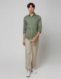 Larusso Kemeja Basic Tencel Panjang