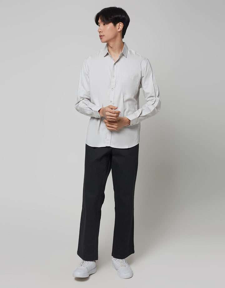 Larusso Kemeja Basic Tencel Panjang