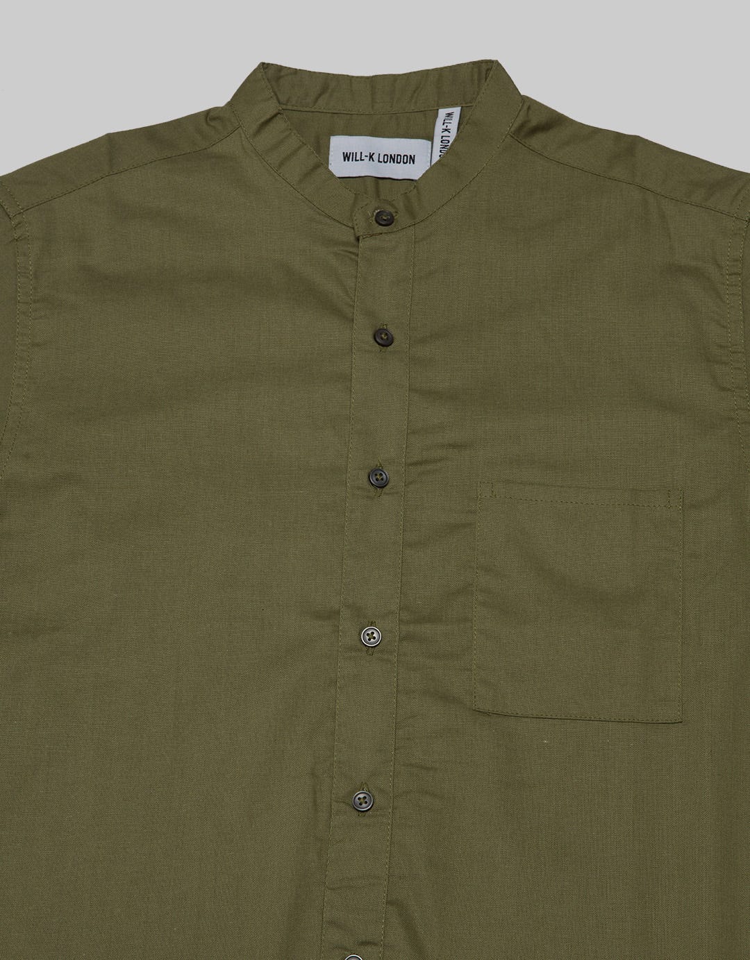 WILL-K London Basic Shirt Shanghai Collar