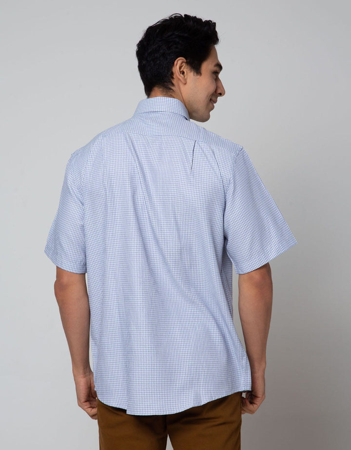 Cole Short Sleeve Shirt Regular Check Small