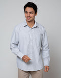 Cole Long Sleeve Shirt Regular Check Small
