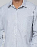 Cole Long Sleeve Shirt Regular Check Small
