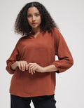 St. Yves 7/8 Blouse Airflow V Neck