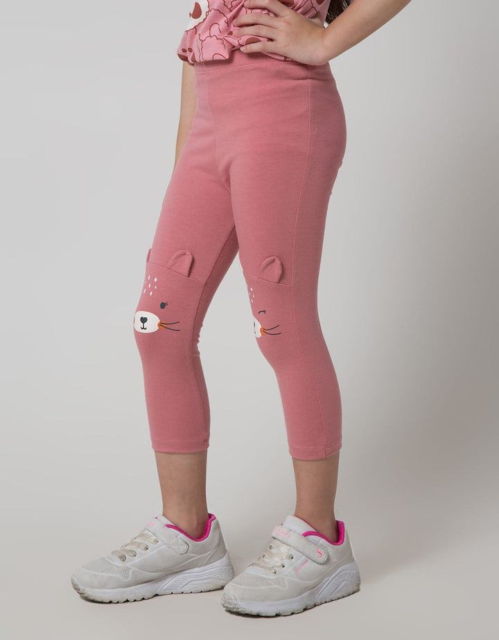 Little M Legging Long Aplikasi Cat