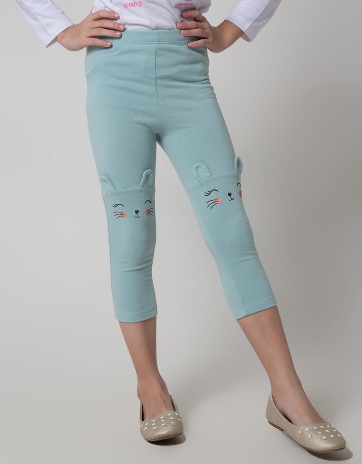 Little M Legging Long Aplikasi Bunny