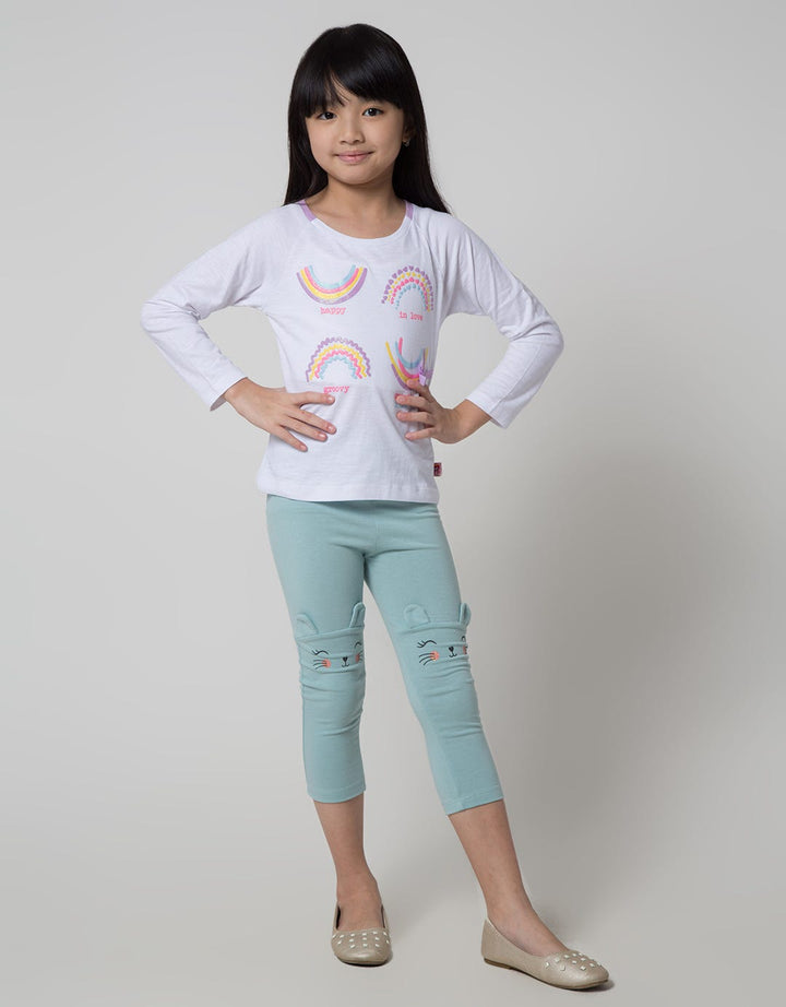 Little M Legging Long Aplikasi Bunny