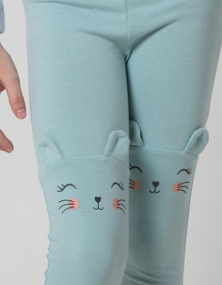 Little M Legging Long Aplikasi Bunny