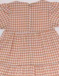 Pipiniko Short Sleeve Midi Dress Infant Seersucker