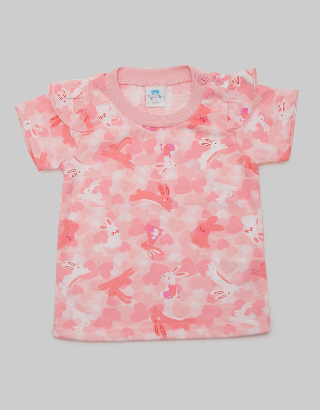 Pipiniko Camo Bunny Girls' T-shirt