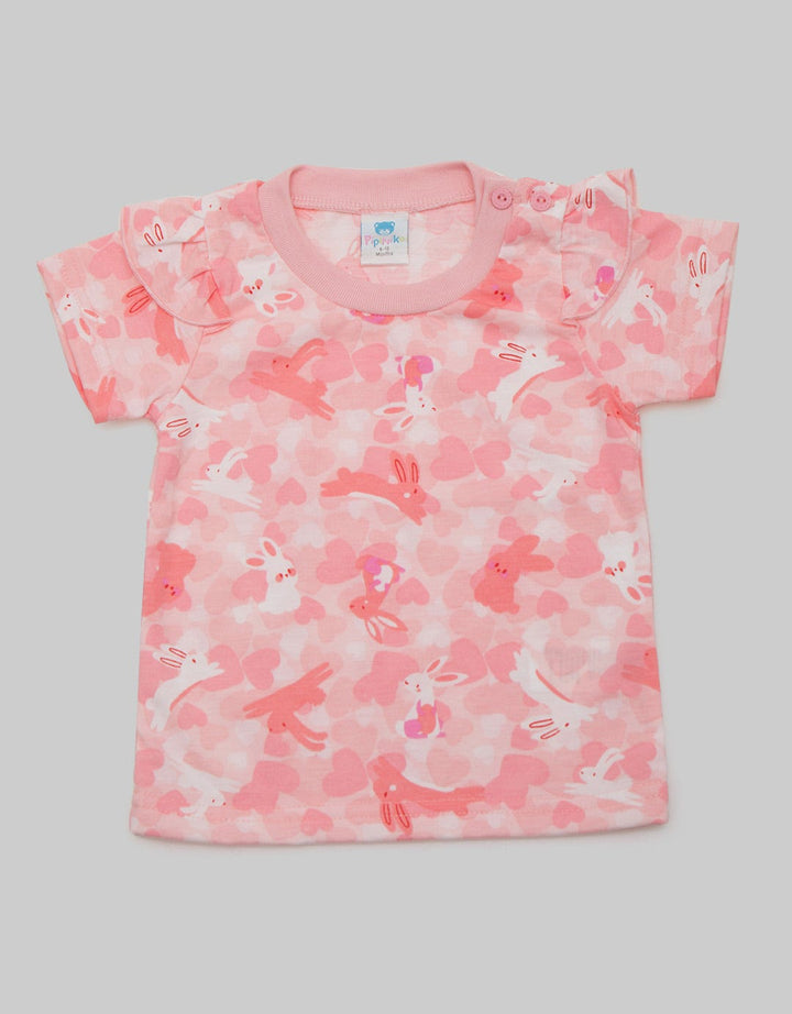 Pipiniko Camo Bunny Girls' T-shirt