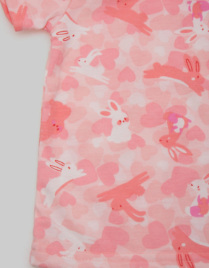 Pipiniko Camo Bunny Girls' T-shirt