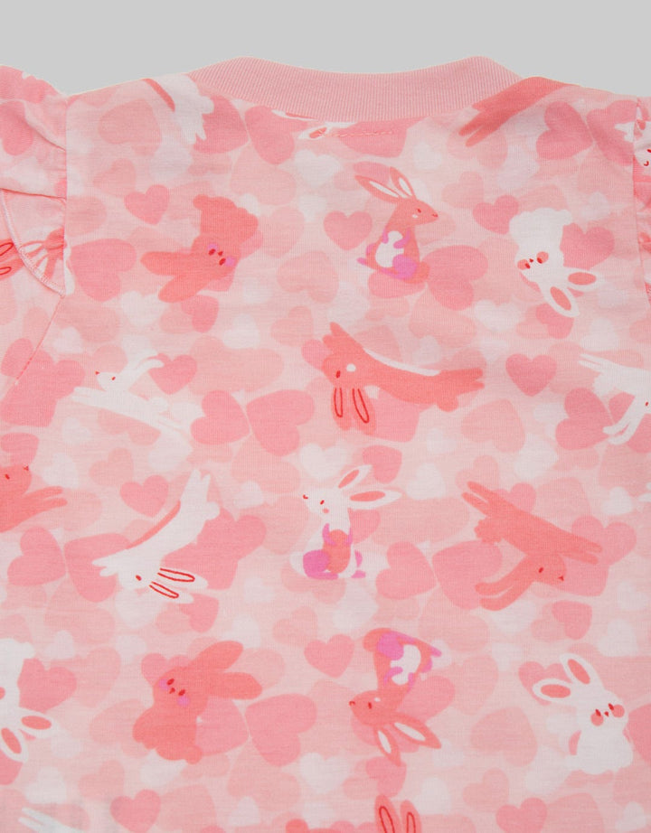 Pipiniko Camo Bunny Girls' T-shirt