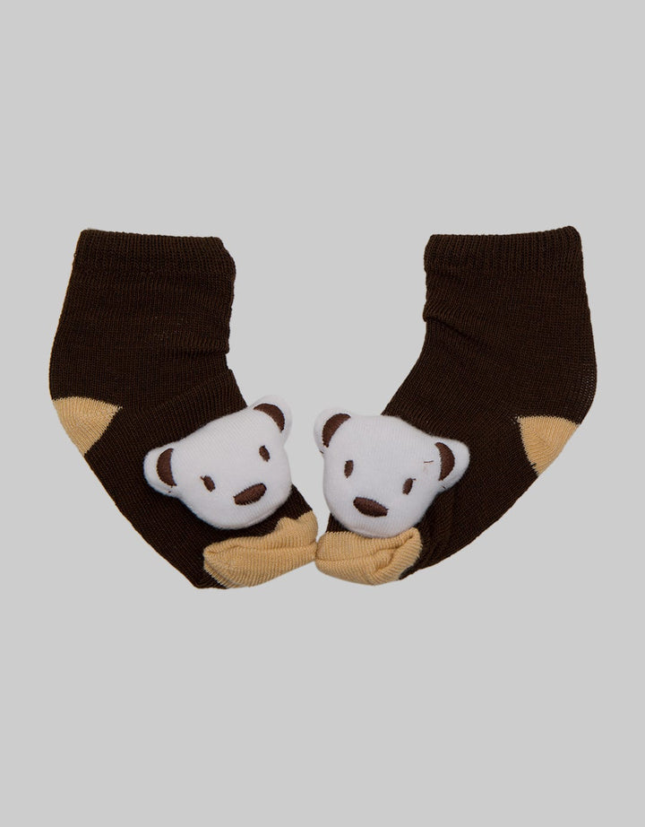 Pipiniko Boys Bear Baby Socks