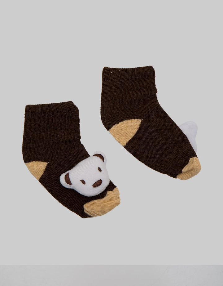 Pipiniko Boys Bear Baby Socks