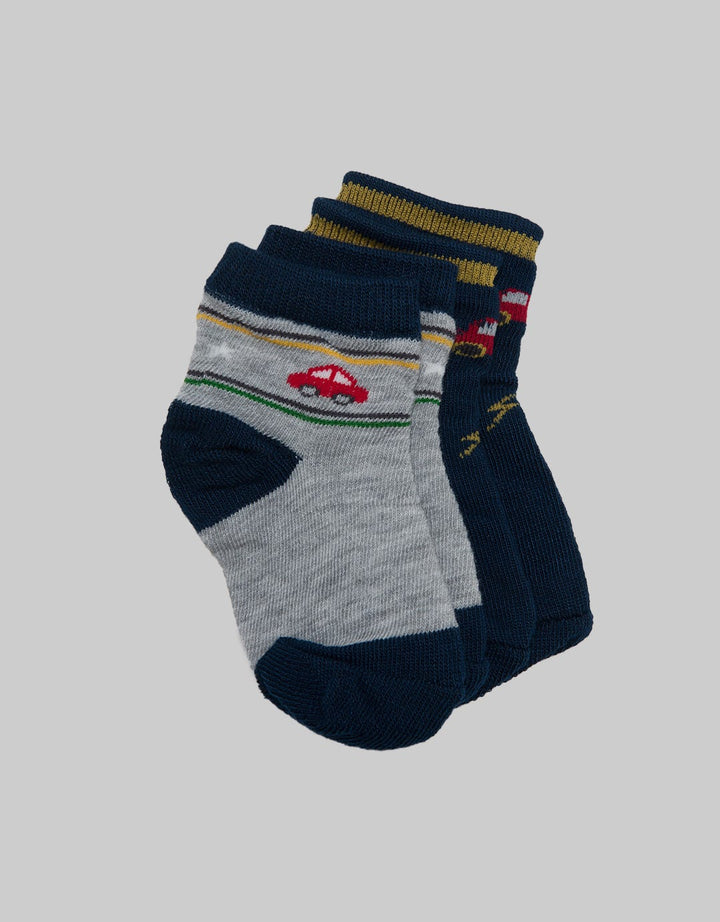 Pipiniko Car Print Socks