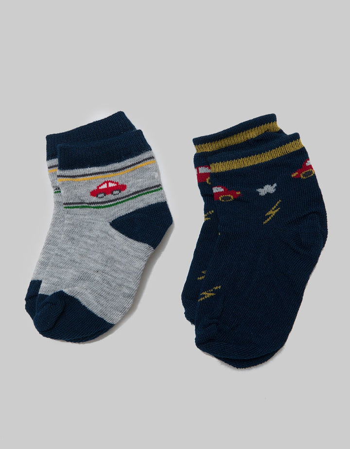 Pipiniko Car Print Socks