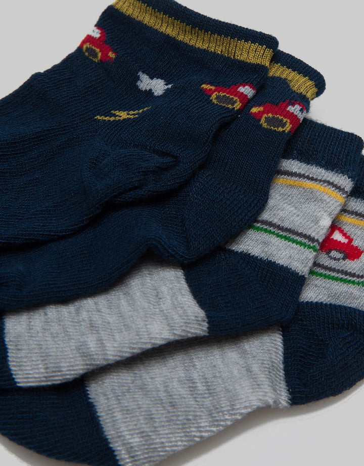 Pipiniko Car Print Socks