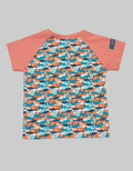 Pipiniko Raglan Jawsome Kaos Anak Laki-laki