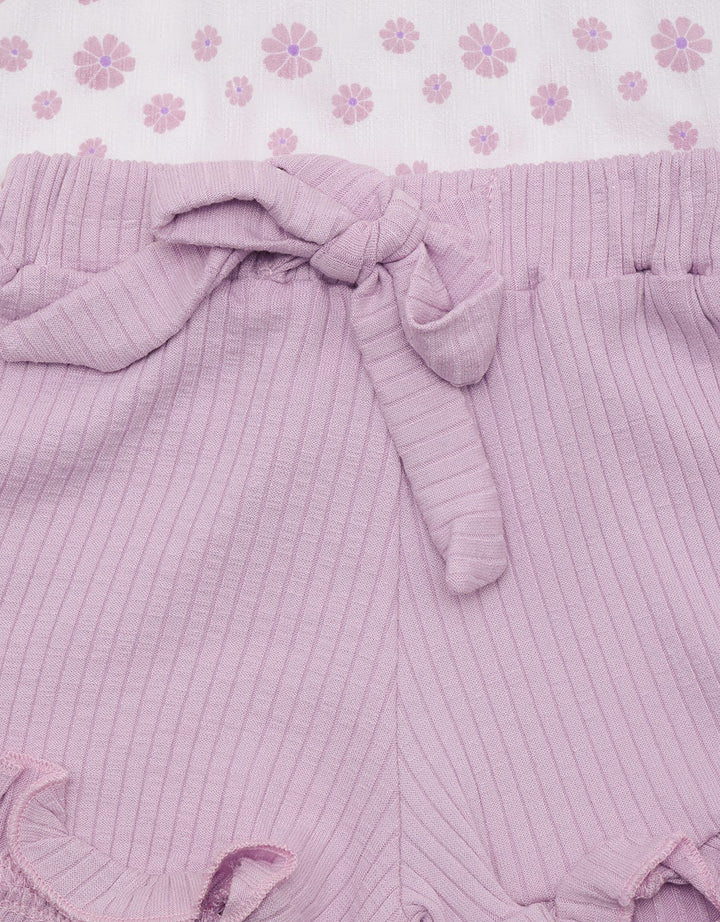 Pipiniko Top-Bottom Set Combi Knit Short