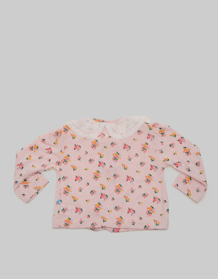 Pipiniko Cardigan Flower Lace Collar