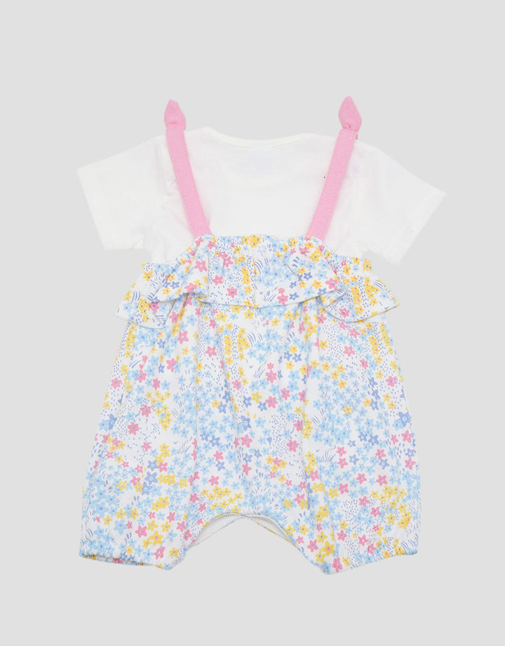 Pipiniko Top-Bottom Set Newborn Romper Ruffle